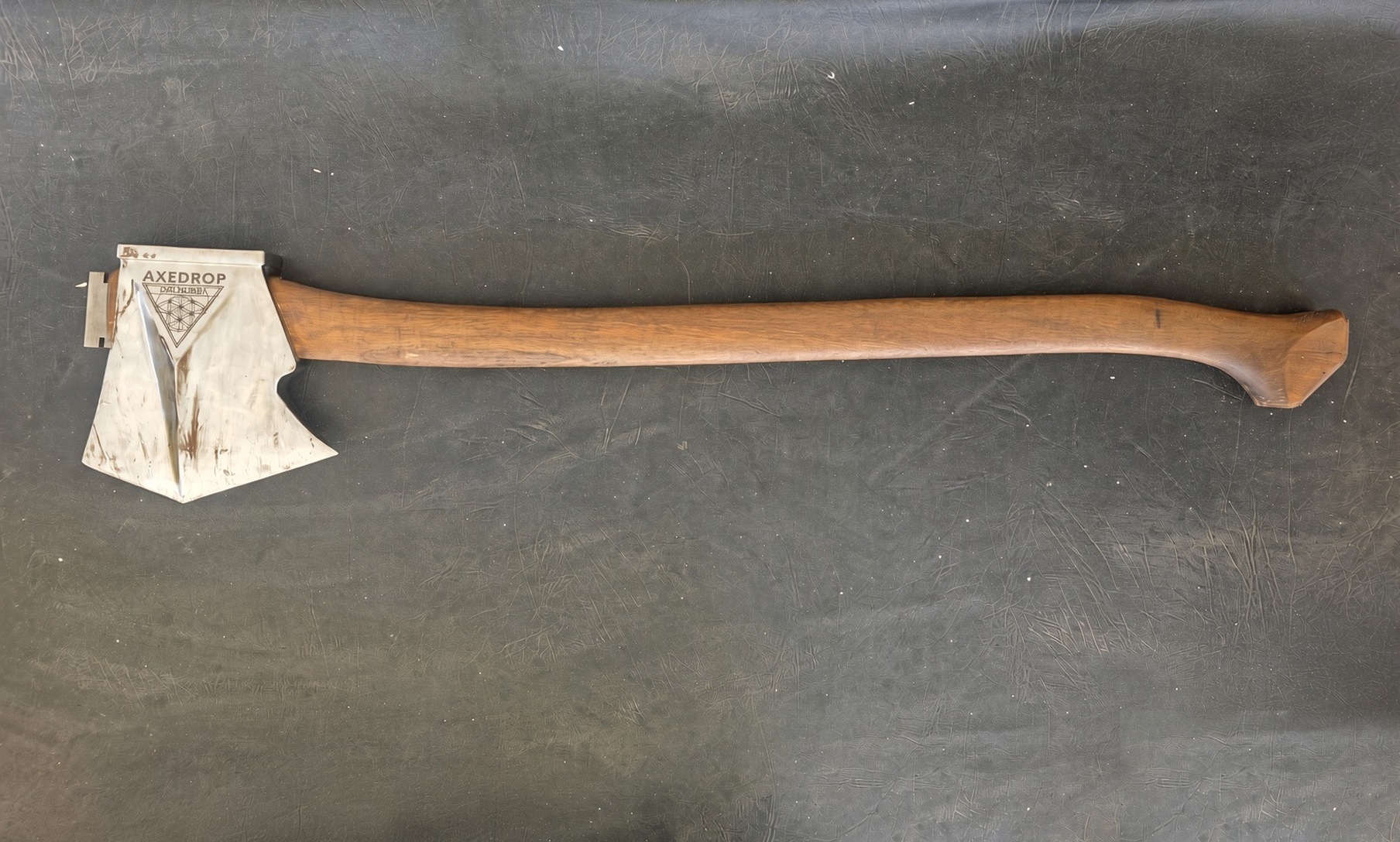 Delta EQ1 reverse side on leather